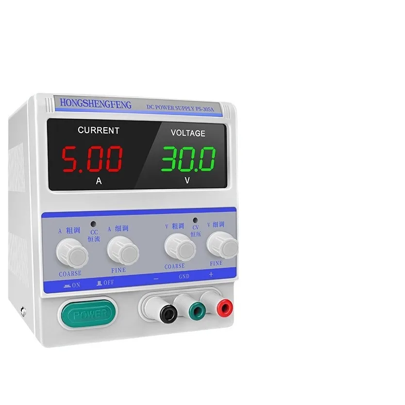 

220V/110V input PS305A Digital DC Power Supply PS-305A 3-digit current display + knob 30V 5A