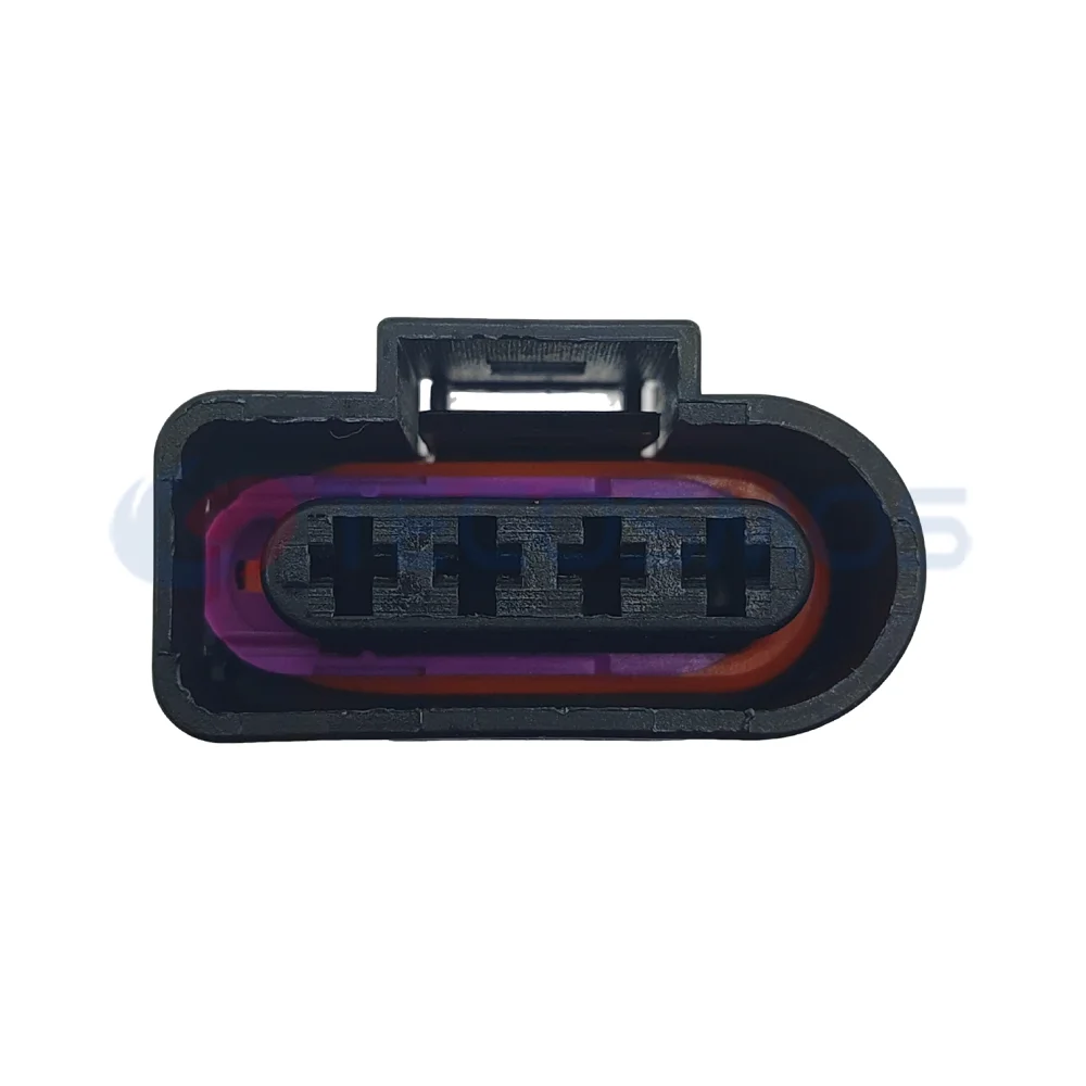 1/5/10 pces 4 pinos fêmea automotivo conector à prova dwaterproof água bobina de ignição fio chicote plug 4b0973724 1j0973724com pinos para vw audi