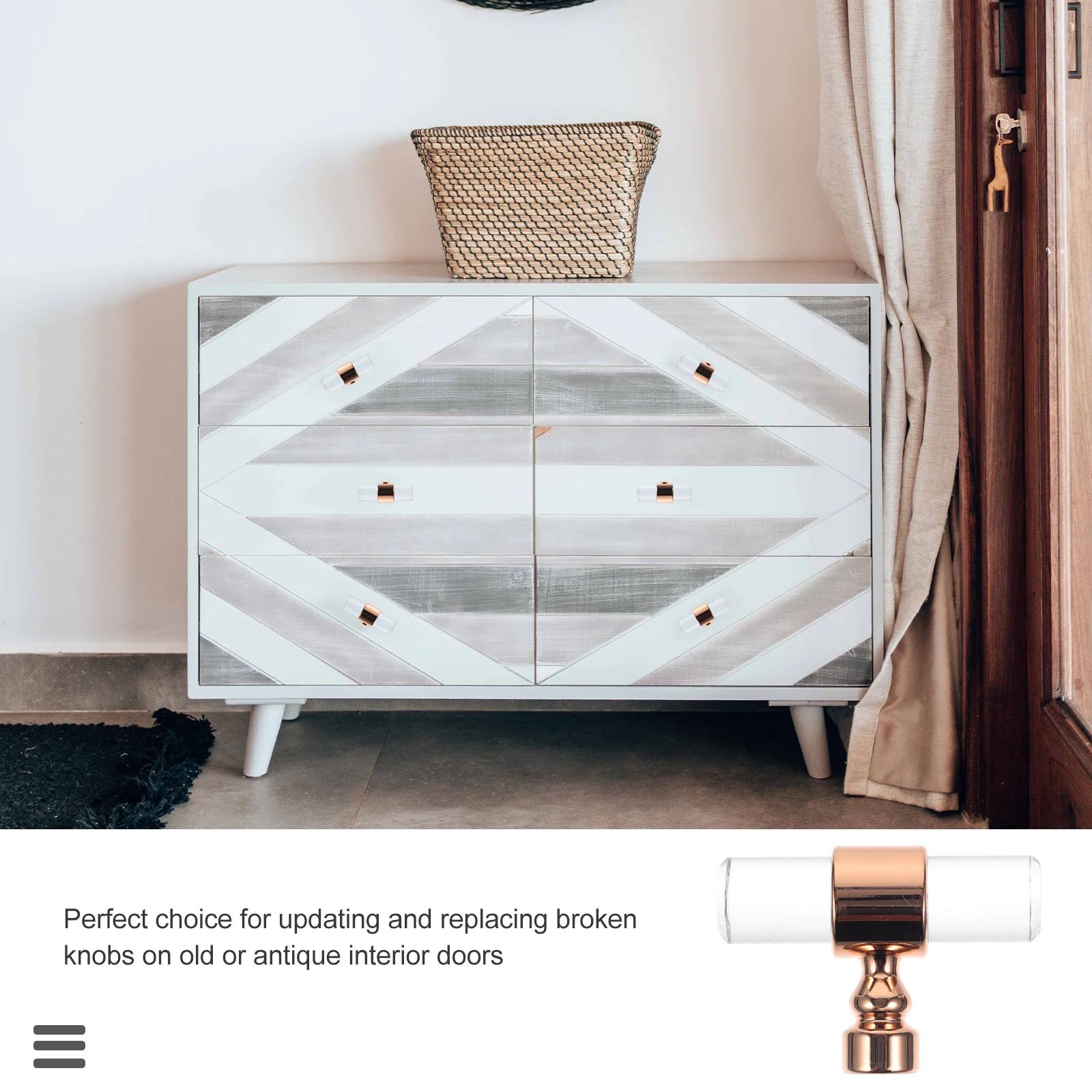 

Modern Drawer Pull Household T-shaped Handle Handles Acrylic Kitchen Cabinet Door Furniture Pulls Closet