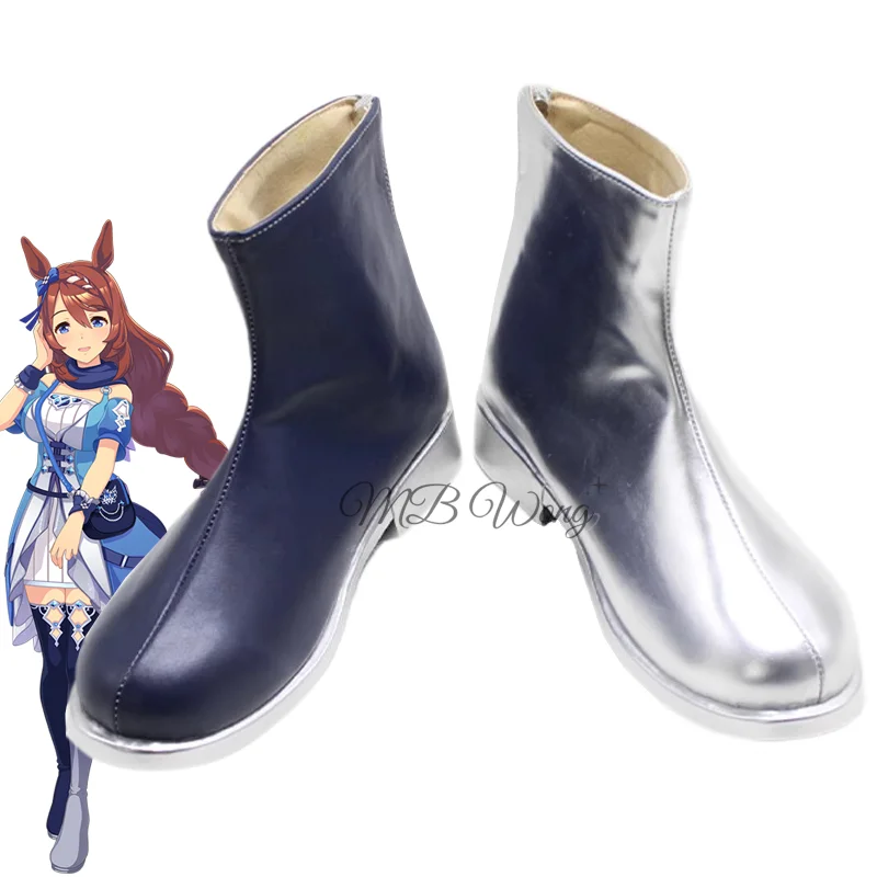 

Umamusume Pretty Derby Super Creek Cosplay Shoes Boots Game Anime Role Play Halloween Carnival Party Outfit Christmas Women Men