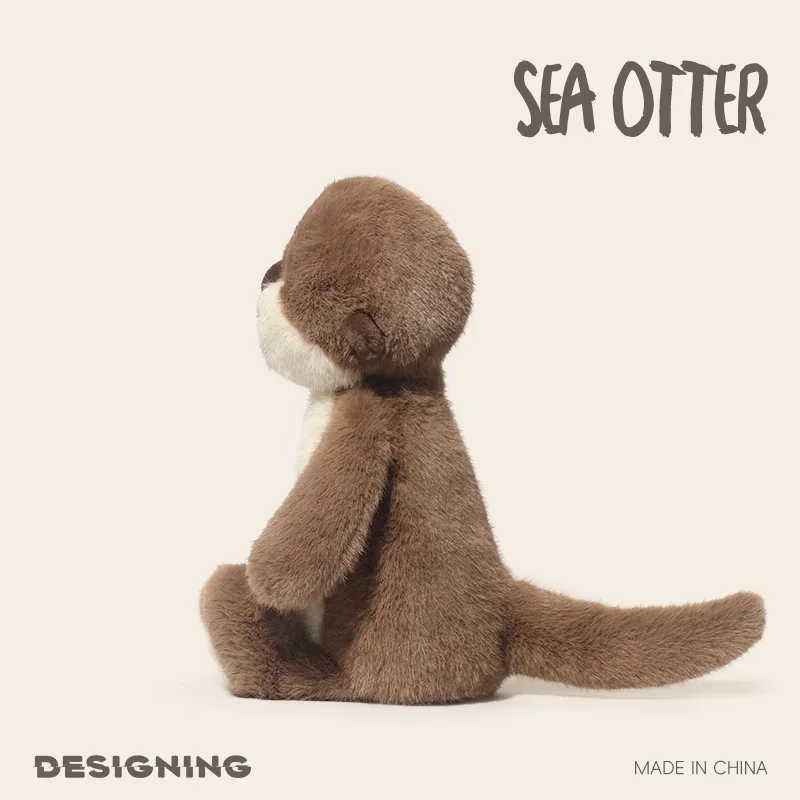 36CM Cartoon Ozean Tier Puppe Nette Meerotter Plüsch Puppe Warm Begleiter Puppe Geschenk für Freundin