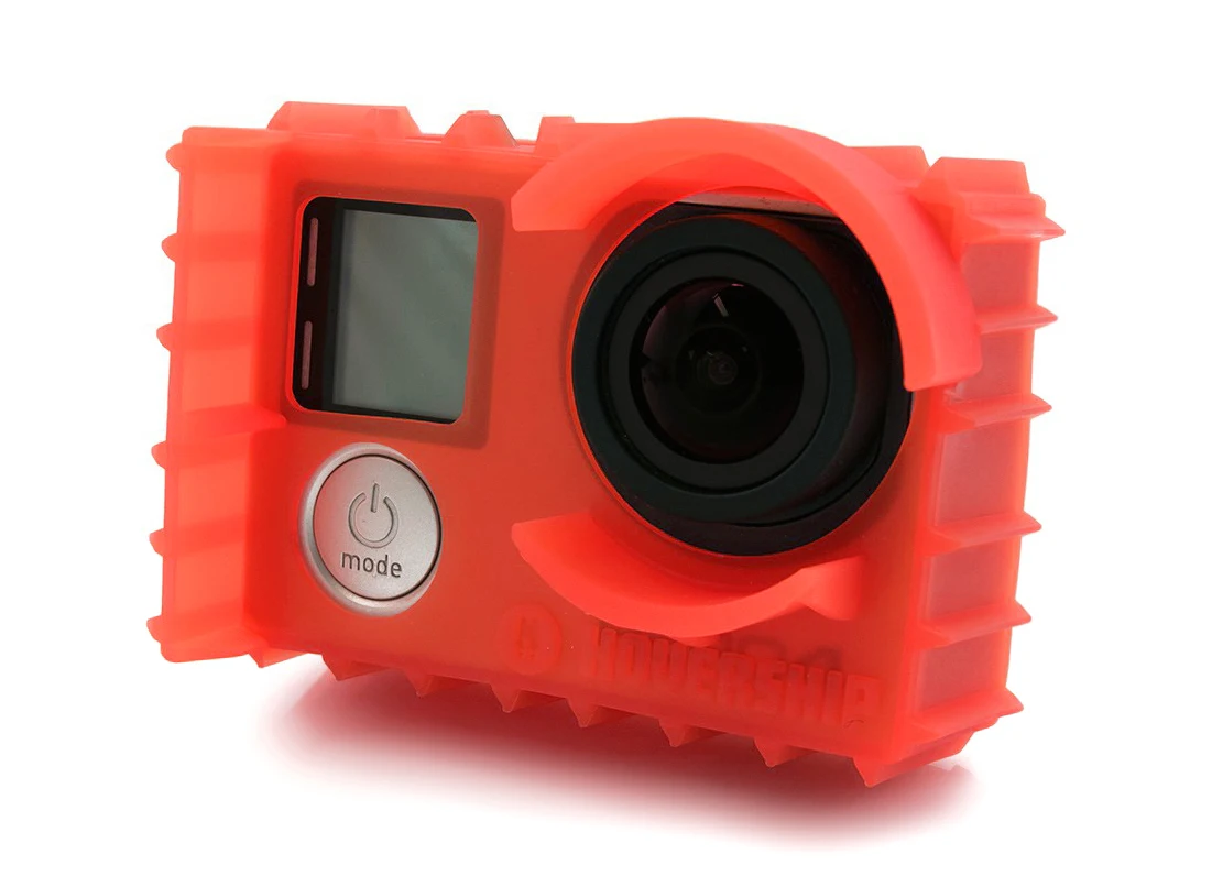 Hovership-Pare-chocs pour caméra EXOPRO GOPRO, rouge