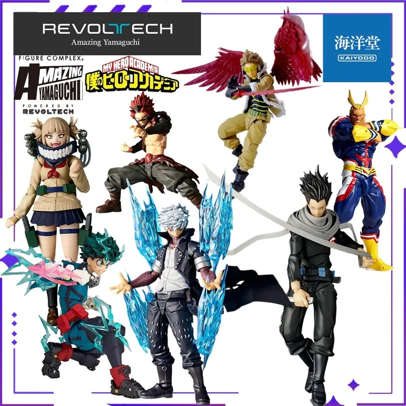 

Оригинальная коллекционная фигурка KAIYODO Amazing Yamaguchi: Моя геройская академия, Бакуго Кацуки, Хокс, мобильная кукла-модель ручной работы, подарок