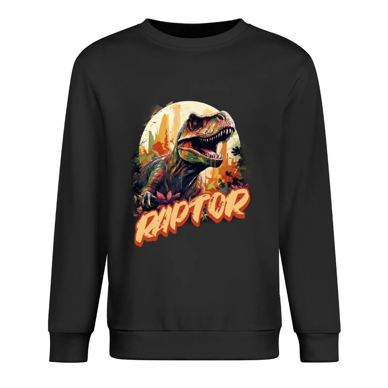 

Raptor Velociraptor Pullover korean autumn clothes japanese style men's clothing mens clothes sweatshirt male