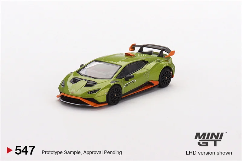 

MINI GT 1:64 Huracan STO Verde Citrea LHD Diecast Car Model