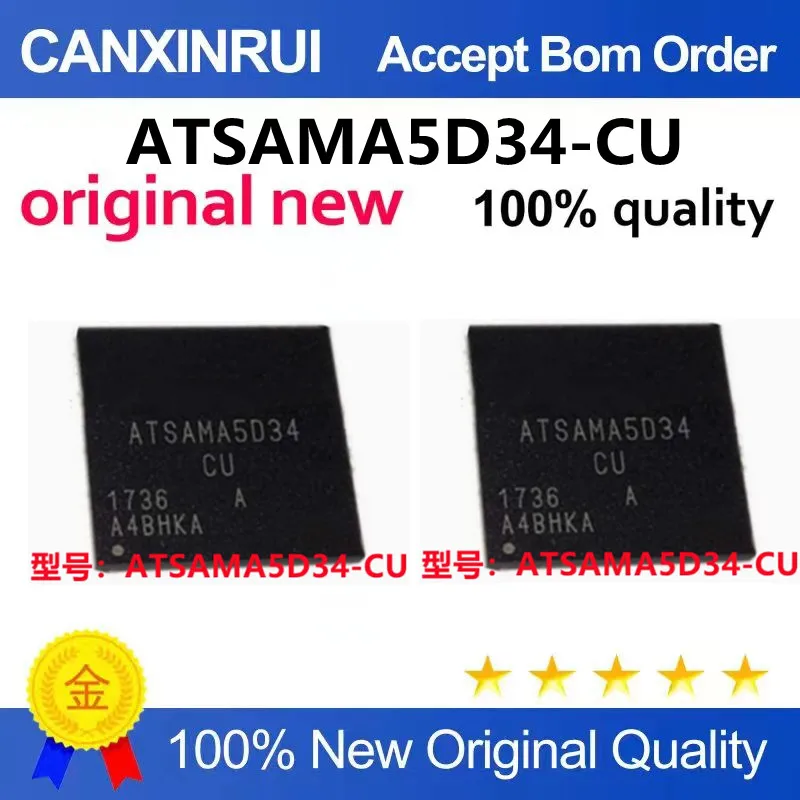 ATSAMA5D34-CU Package BGA324 Original Genuine Product In Stock Supply Company One-stop Matching Order