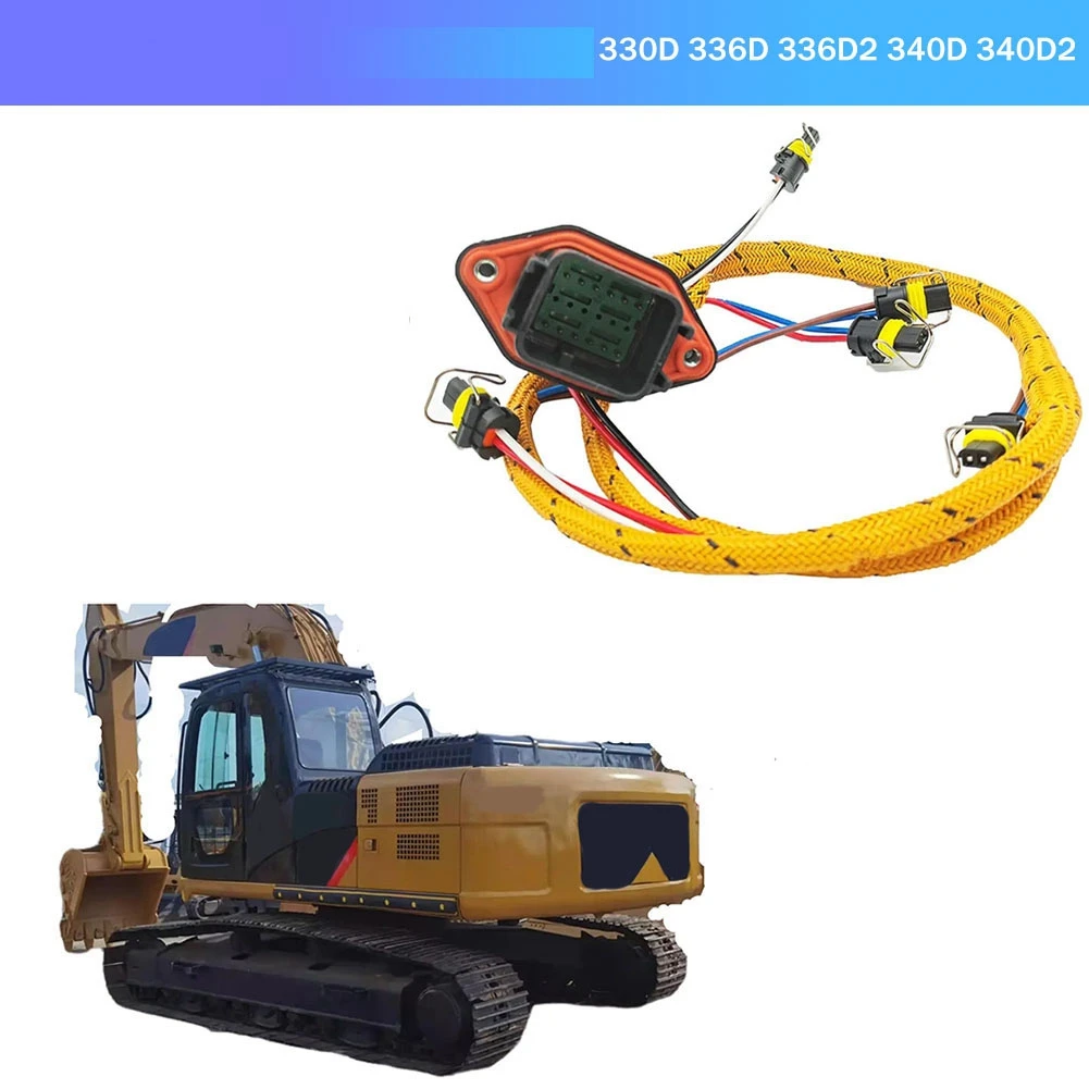 

ABBY-Wire Harness Engine Injector Wiring Harness 188-9865 1889865 For Caterpillar Excavator CAT 330D 336D 336D2 340D 340D2 C9