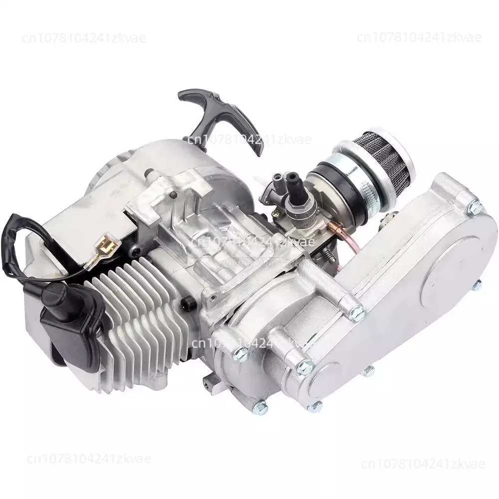 2 Stroke Pull Start Engine Motor For Pocket Bike Mini Dirt Bike ATV Scooter 47CC/49CC