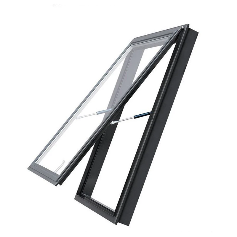 Roof Window And Skylight Basement Daylighting Door Multi-angle Roof Viewing Aluminium Window