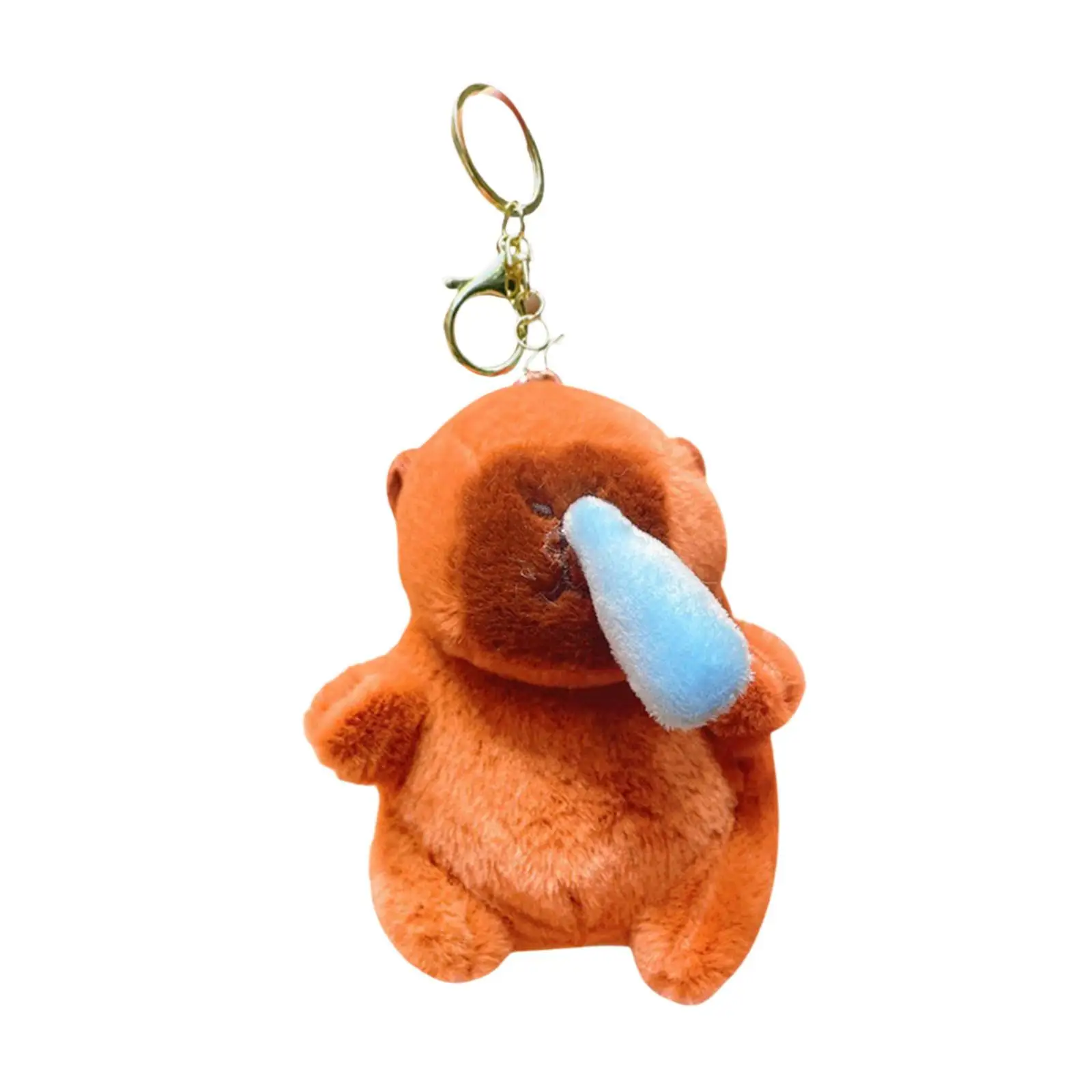 Capybara Handbag Pendant Cartoon Kids Room Decor Collectible Huggable Capybara