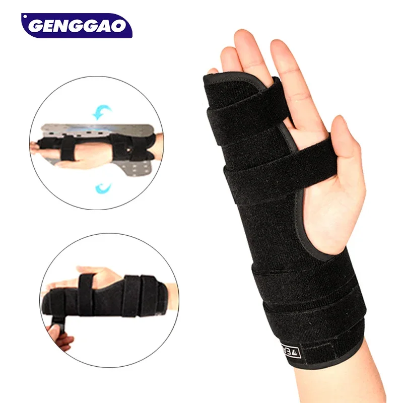 1Pcs Finger Splint Hand Brace–Pinky Finger Splint For Boxer Fractures,Little Finger Cast,Trigger Finger Immobilizer Straightener