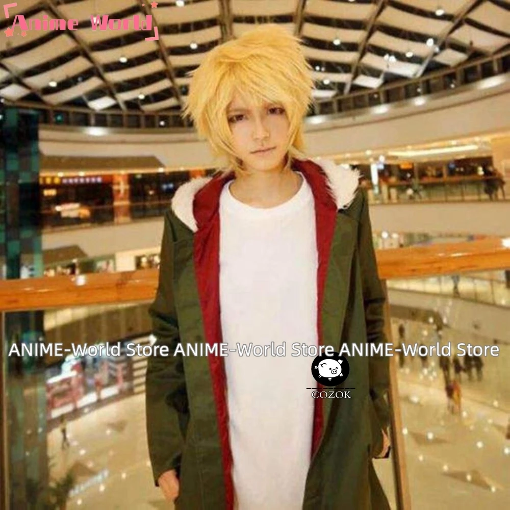 Anime Yukine Olive Green Hooded Jacket Cosplay Costume Only Coat S-3XL Unisex Custom Size