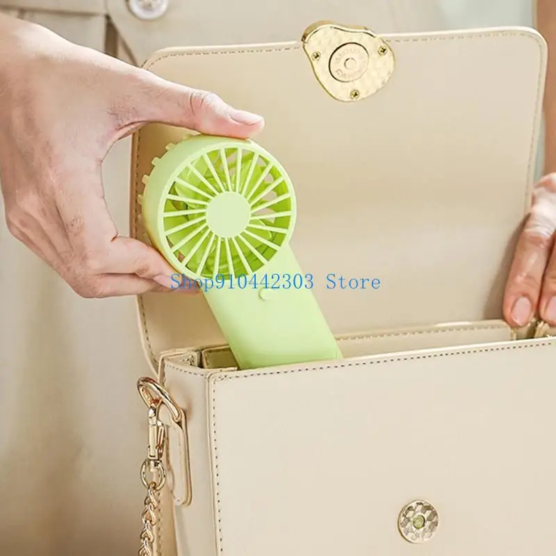 652F Portable Mini Fan Handheld Small Handheld Fan Travel AM3 Battery Operated