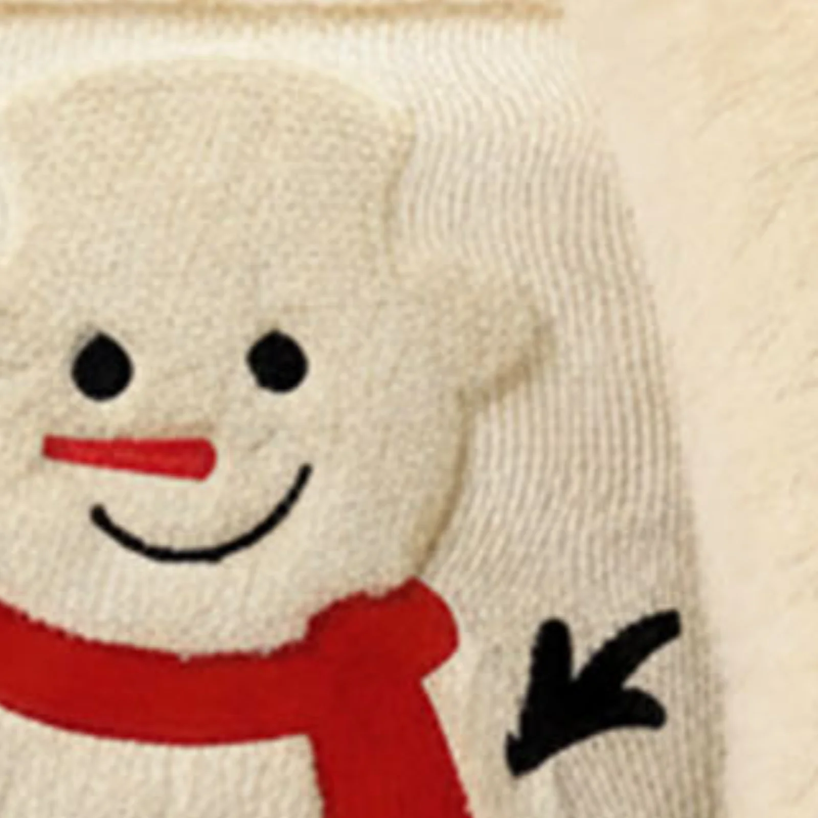 

Set of 2 Christmas Decorative Throw Pillow Covers 45X45 Square Cushion Covers Plush Throw Pillow Cases for Sofa Living Room