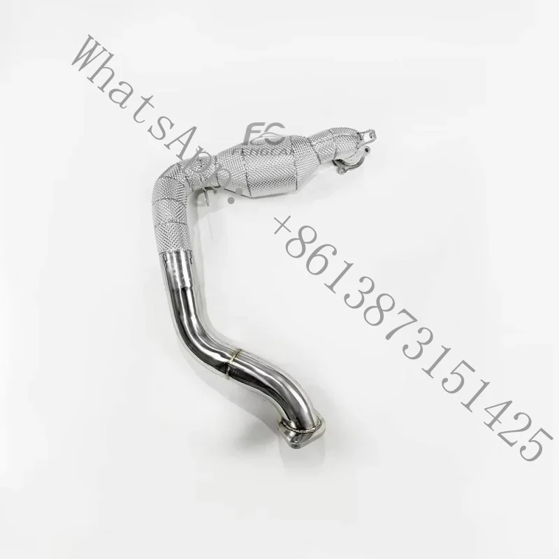 Suitable Easy to Install Exhaust Downpipe-CLA35 2019-2023 2.0T W177, Auto Exhaust Retrofit Accessory