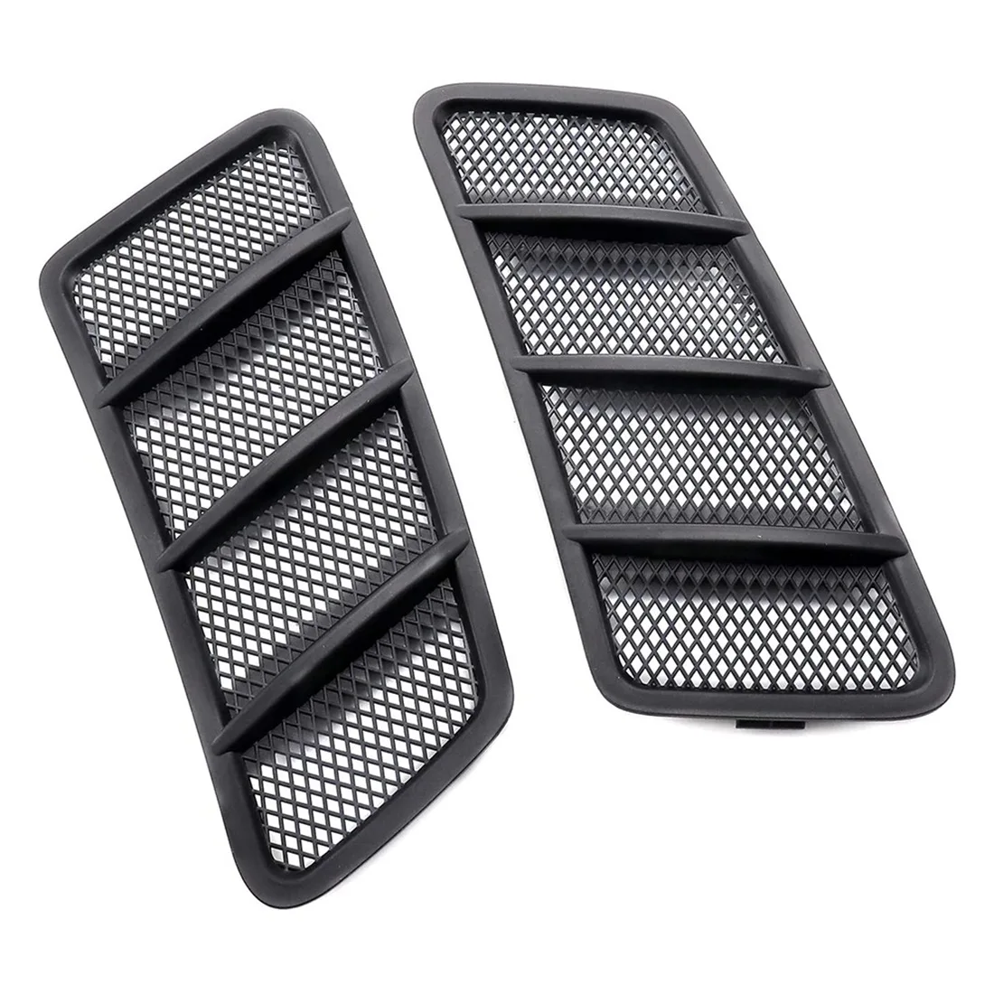 Hood Vents, Left and Right Side Air Grille Cover for Mercedes Benz W166 GL/ML-Class 2012-2015 1668800105