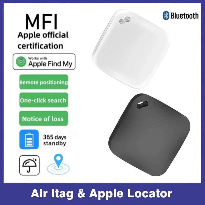 GPS Smart Air Tag Mini Smart Tracker Bluetooth Tracker Tag Child Finder Pet Car Lost Tracker For Apple IOS System Find My APP