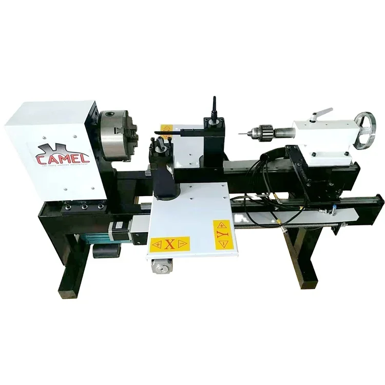 CA-26 High-speed and High-effect Small CNC Wood Lathe for Small wooden crafts