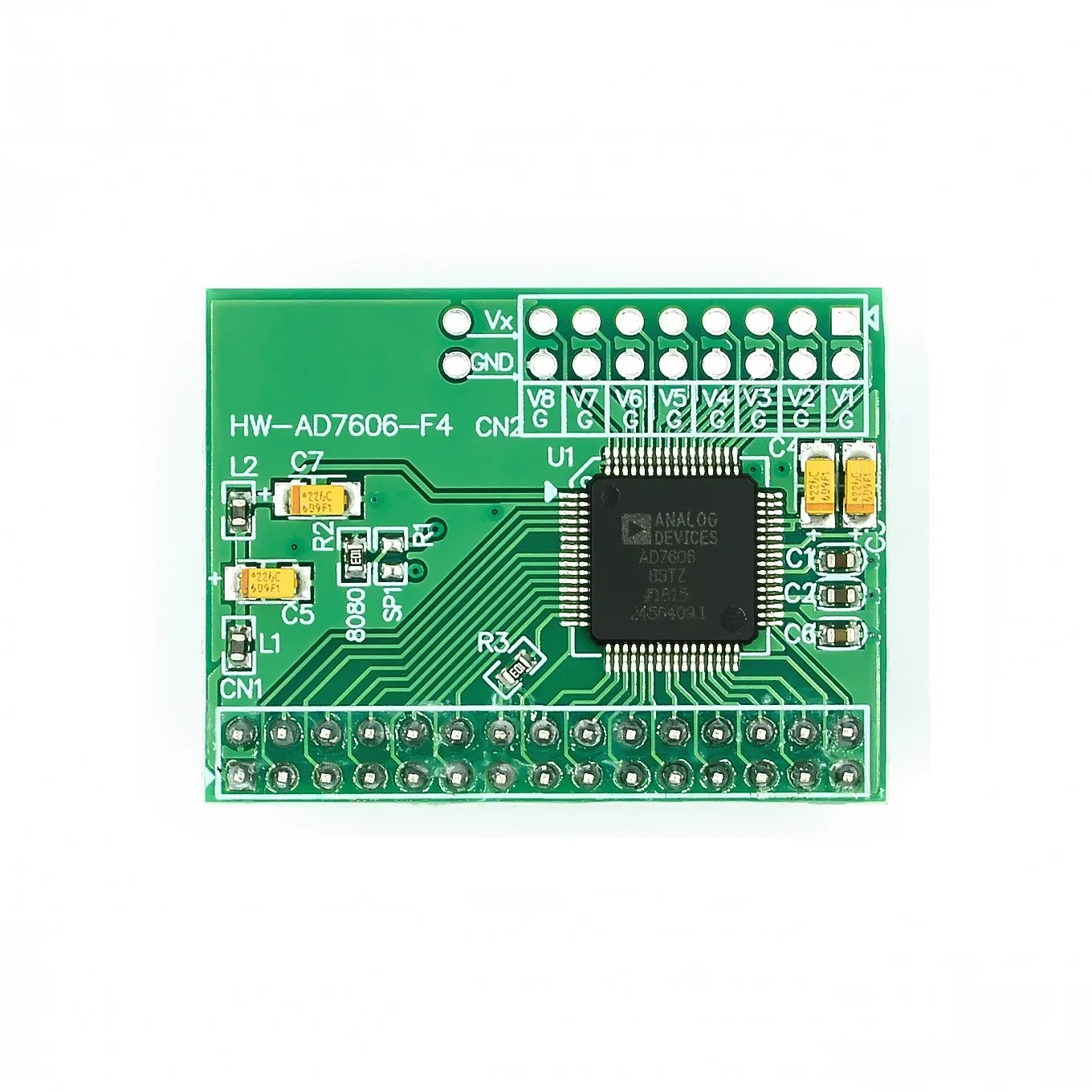 Module AD 16bit 8-way synchroni zation sampling frequency 200KHz AD7606 for data acquisition module