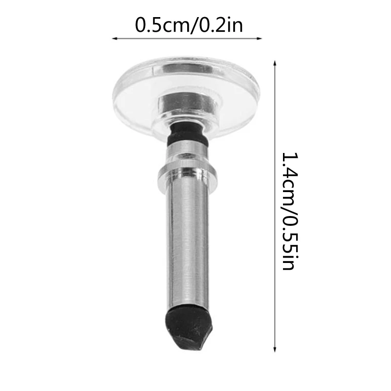 Pointe disque remplacement, pointe stylet, pointe disque ronde transparente pour écran