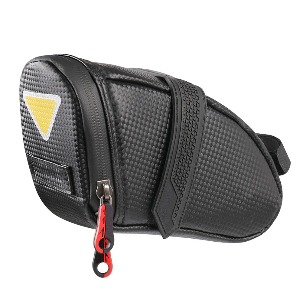 

Водонепроницаемая сумка на седло для шоссейного велосипеда, светоотражающая задняя сумка-кофр, вместительная, износостойкая, из ЭВА, для инструментов