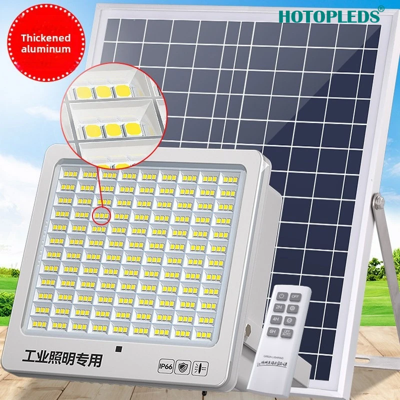 Projecteur solaire haute puissance Ultra-lumineux lumière de jardin extérieure étanche télécommande synchronisation réverbère fabricant