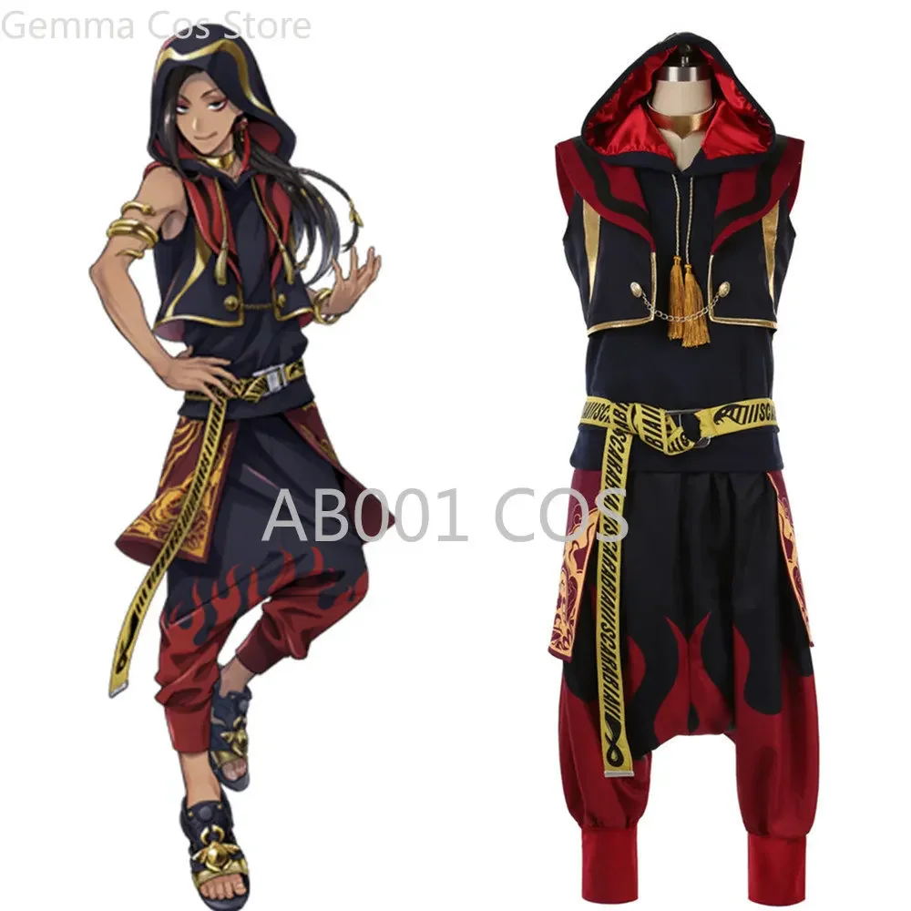 Game Twisted-Wonderland SCARABIA jamil Uniform Cosplay Costume