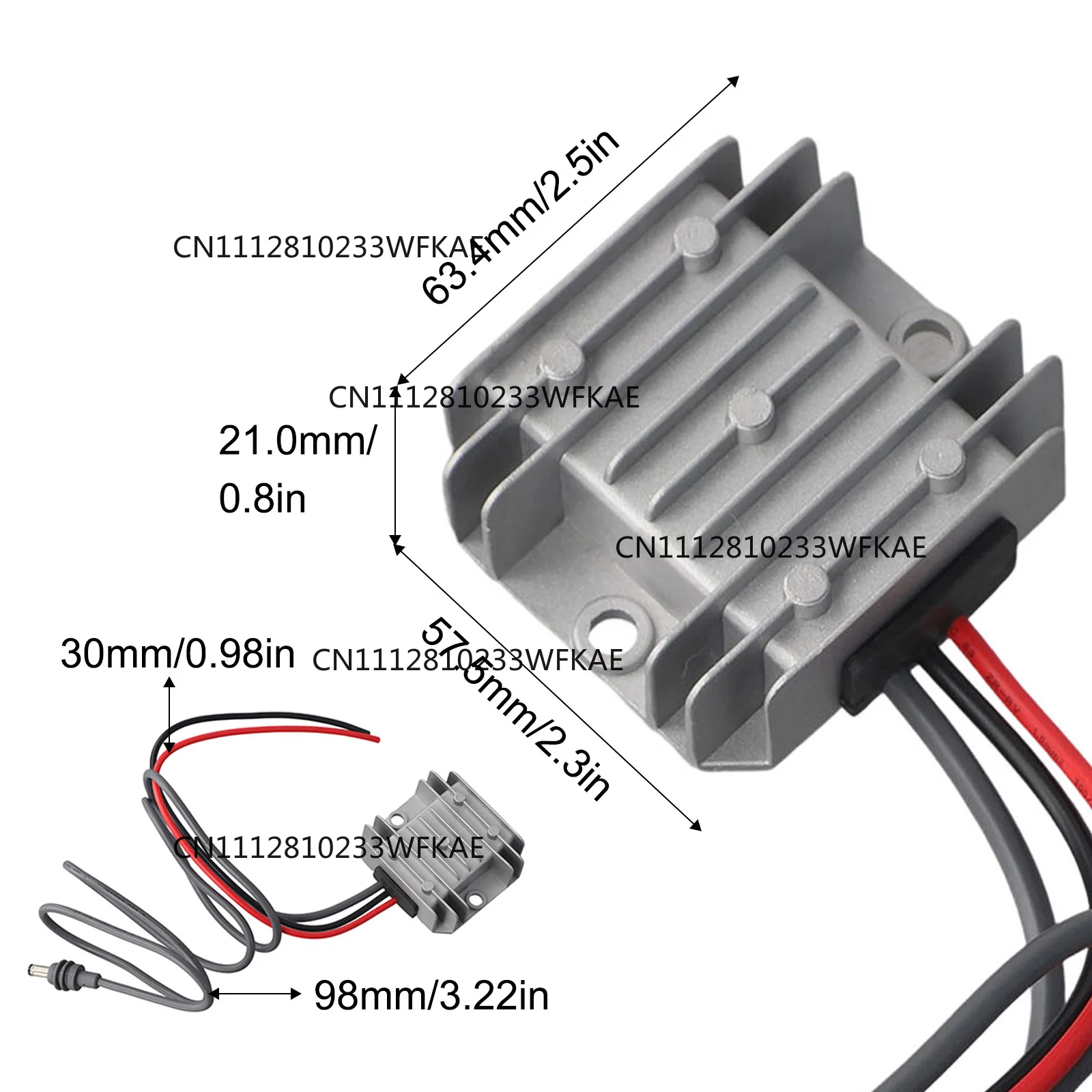 1 Pcs 12V/24V DC Boost Power Adapter For Starlink Mini Power Supply Boosts To 30V/48V DC Power Converter Booster
