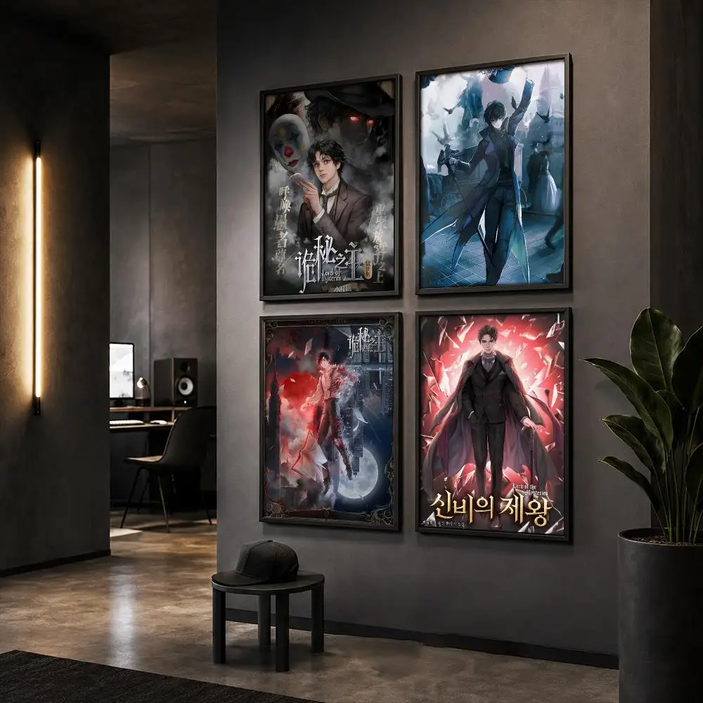 L-Lord Of The Mysteries Poster HD Home Wall Stickers House Hallway Living Room Bedroom Bar Office Decor Art Prints