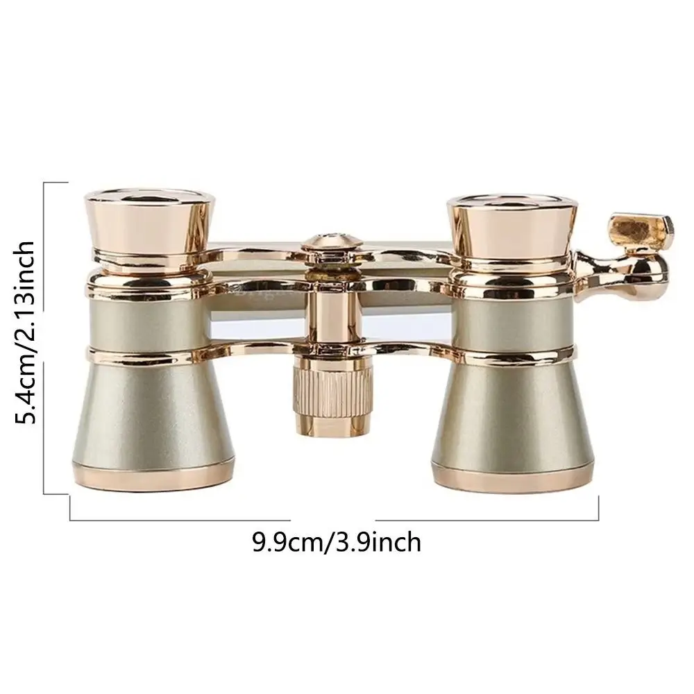 Binoculares Metálicos 3X Portátiles – Telescopio HD para Conciertos - imagen 3