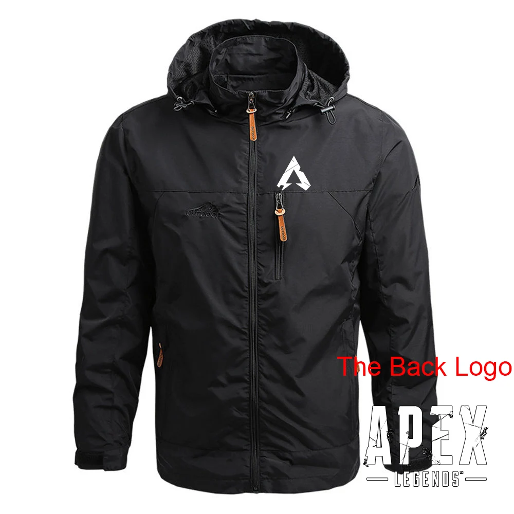 

Apex Legends Game Men's New Solid Color Windbreaker Jackets Outerwear Winter Autumn Waterproof Coat Zipper Hoodies Tops Clothes