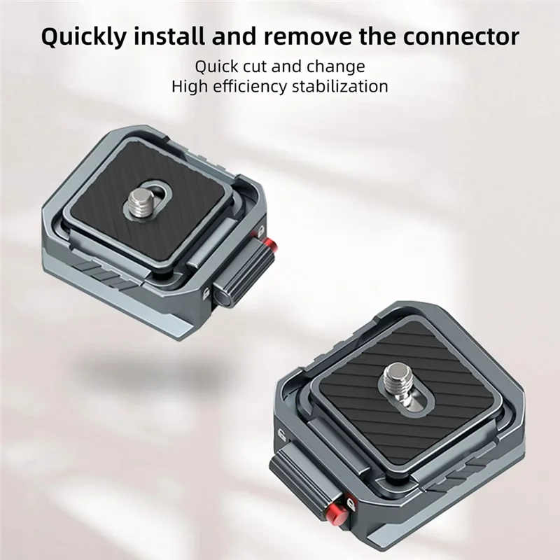 

New!All-Metal Camera Arca Quick Release Kit For Dji Zhiyun Stabilizer Tripod Head Slide Rail Quick Mount Buckle Base