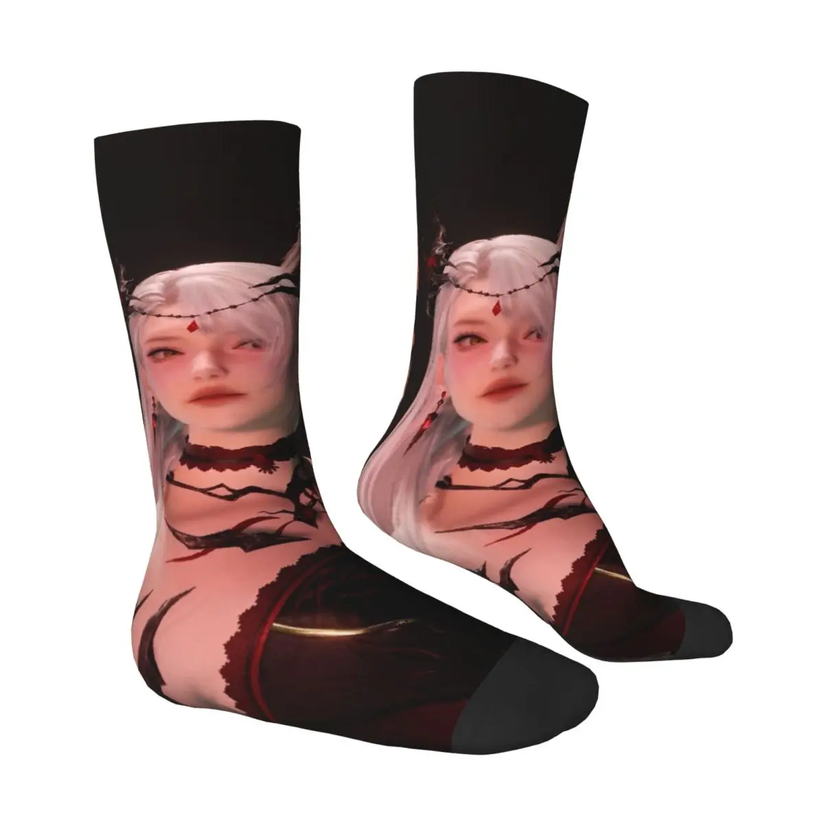 Liebe und Deepspace Strümpfe gedruckt Gothic Socken Herbst Anti Slip Socken Frauen Männer Laufen Sport atmungsaktive Socken