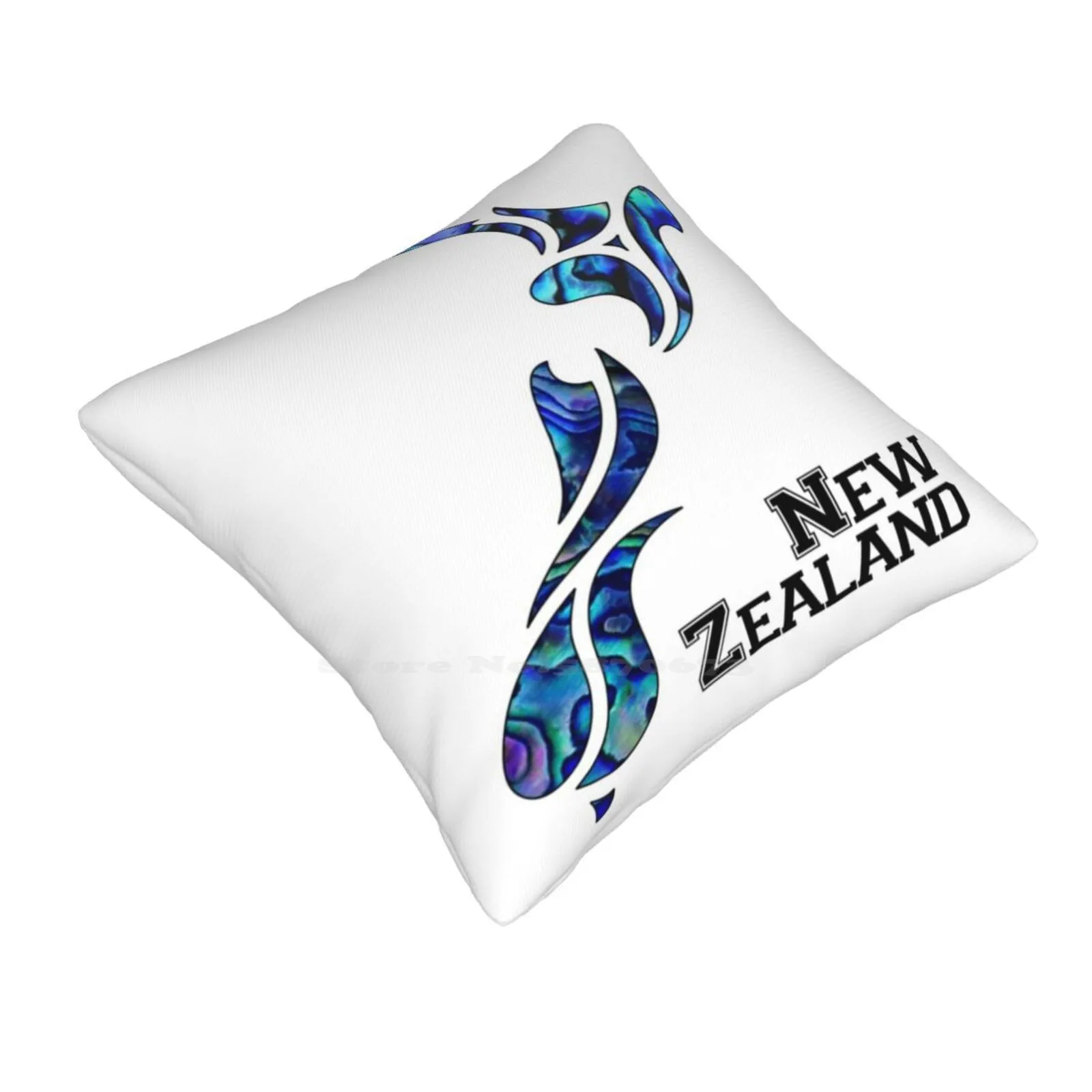 Fluid New Zealand Pillow Cover Hug Pillowcase New Zealand Kiwi Nz Paua Aotearoa Map Scanlon Fluid Wellington Auckland Logo Kia