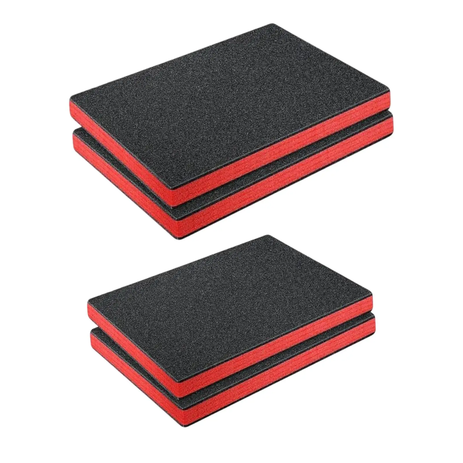 

2 шт. ящик для инструментов, пенопластовые вставки, упаковочные пенопластовые подушечки для хранения настольных миниатюр