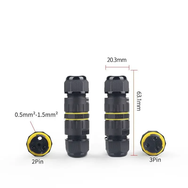 IP68 M20 cable waterproof connector,quick wiring terminal, street lamp chamber,outdoor rainproof buried connector,docking post