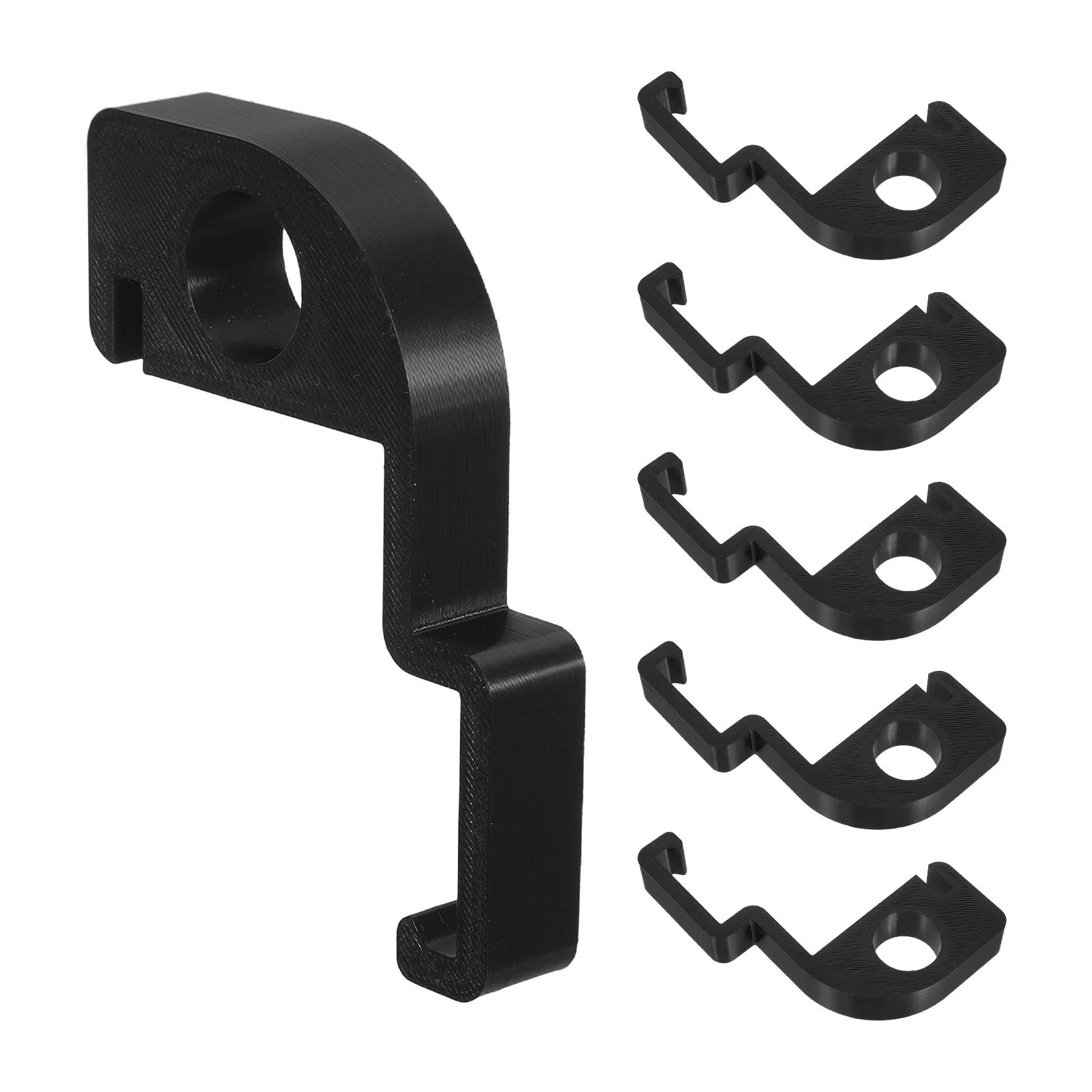 

6Pcs Trash Can Spacer Tool Black Garbage Bin Ventilation Device for Home Office Workers Odor Controller Airflow Improvement
