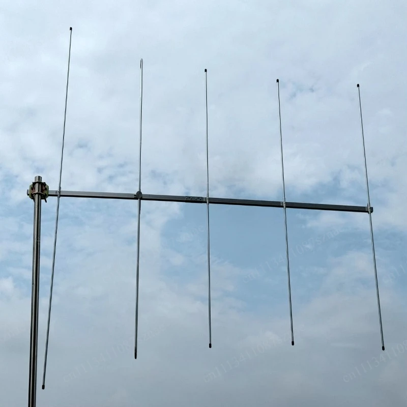 High Gain Remote Receive Directional FM Stereo Radio Head Five-Unit Yagi FM Antenna Outdoor