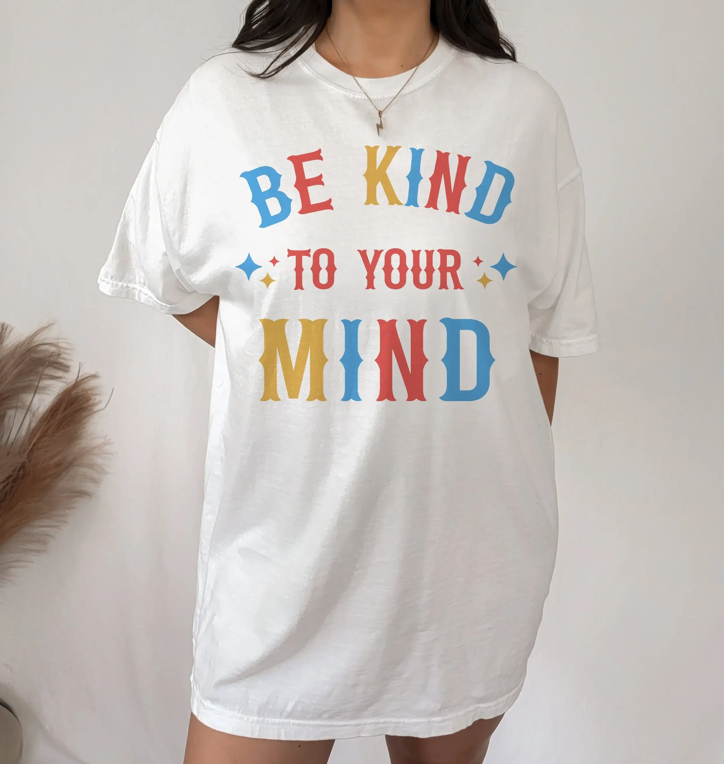 Clowncore Clothing Aesthetic Be Kind To Your Mind Mental Health T Shirt S Weirdcore Clothes Dreamcore Kidcore