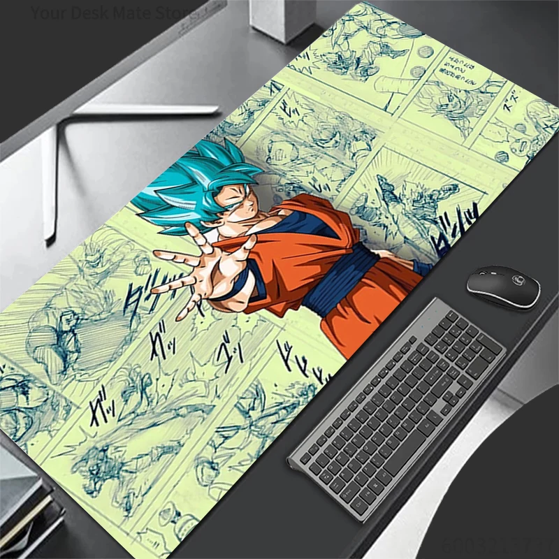 

Большой коврик для мыши Dragon Ball Z DBZ, офисный компьютерный коврик для мыши, настольный коврик, коврик для клавиатуры, коврик для ноутбука, аксессуары, игровой коврик для мыши