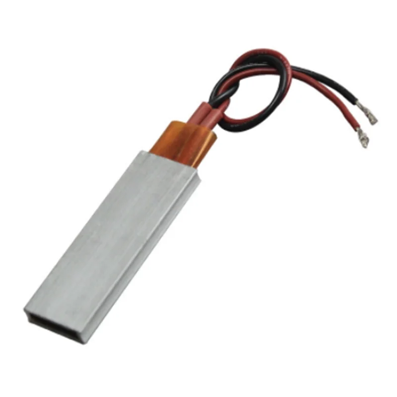 Temperatura Constante Aquecedor Ptc com Alumínio Shell 60*21 mm 60c 80c 100c 120c 150c 170c 200c 230c 270c 25w 35w160w 1pc 220v