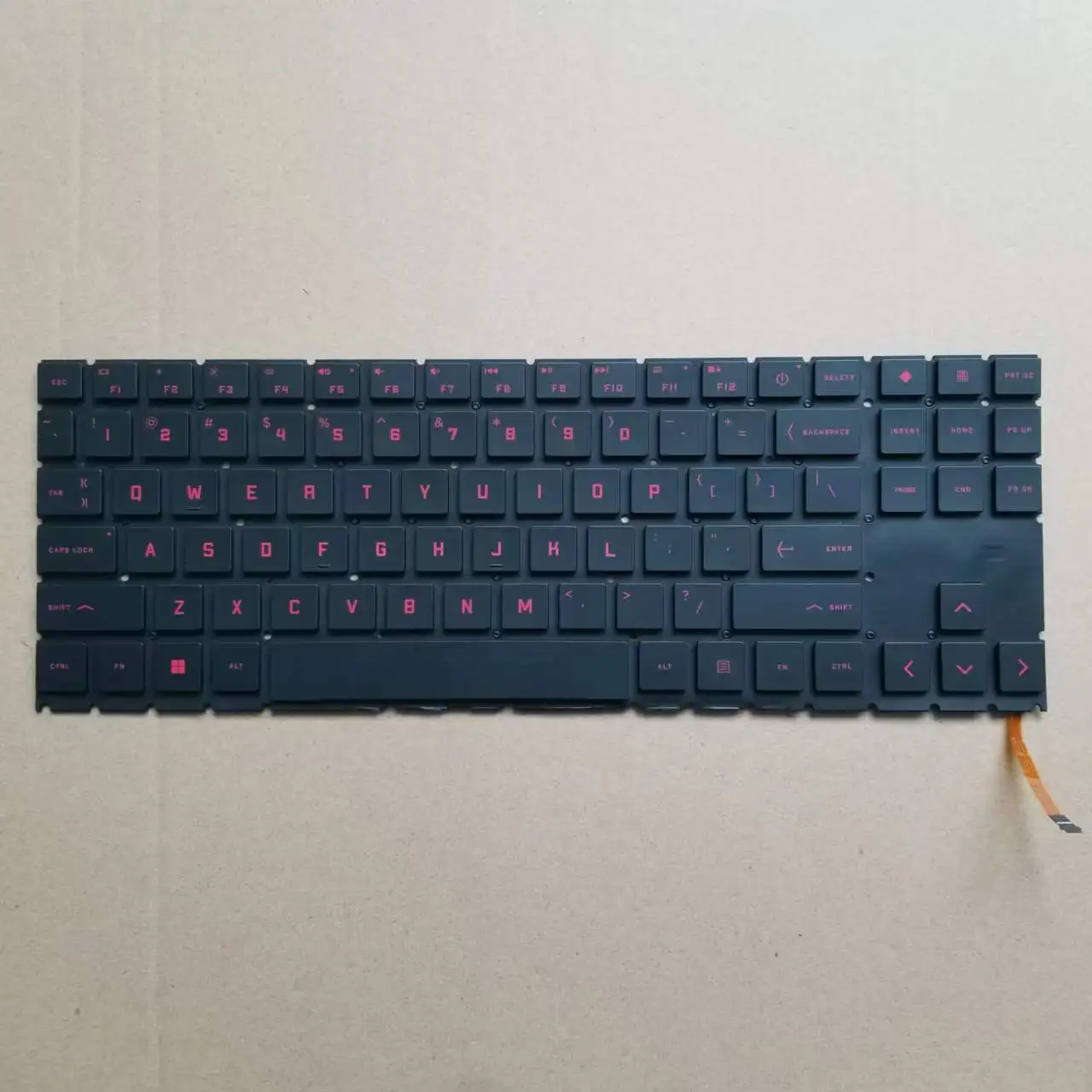 

Новая клавиатура для HP OMEN 15-EN 15-EK TPN-Q236 TPN-Q238 15-EK0019NR с подсветкой красного цвета без рамки, американская раскладка