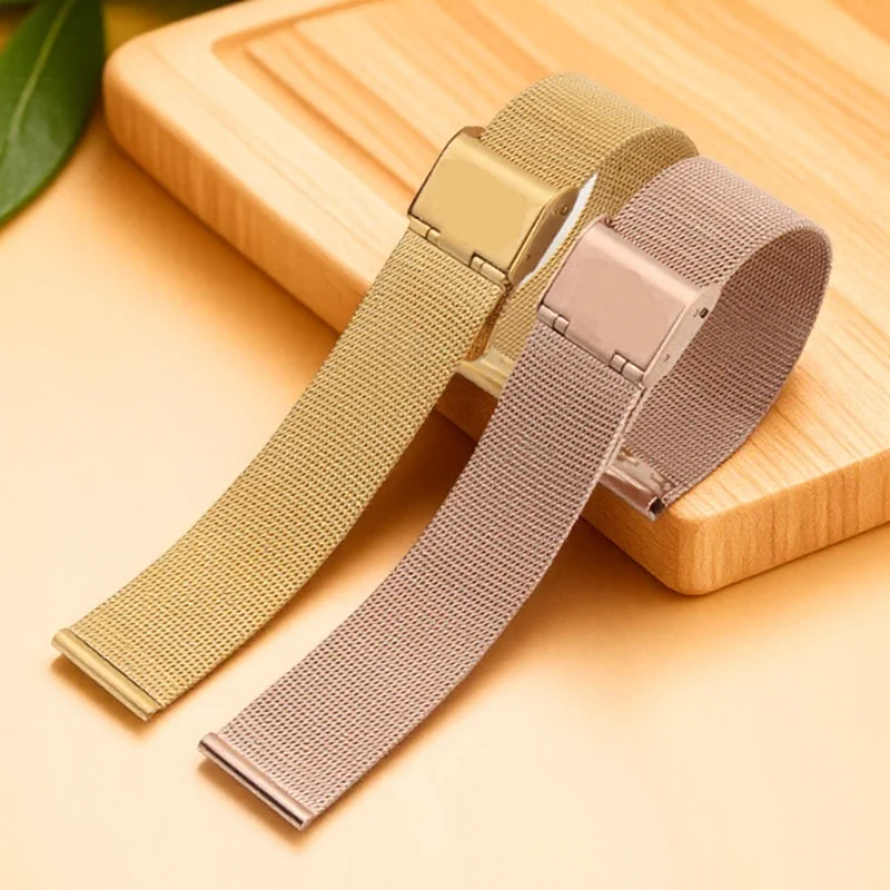 Milanese Loop für Samsung Galaxy Watch 7/6/5/4/5pro 45 mm Armband 20 mm 22 mm Edelstahl-Mesh-Armband für Huawei Watch 3 4 Pro