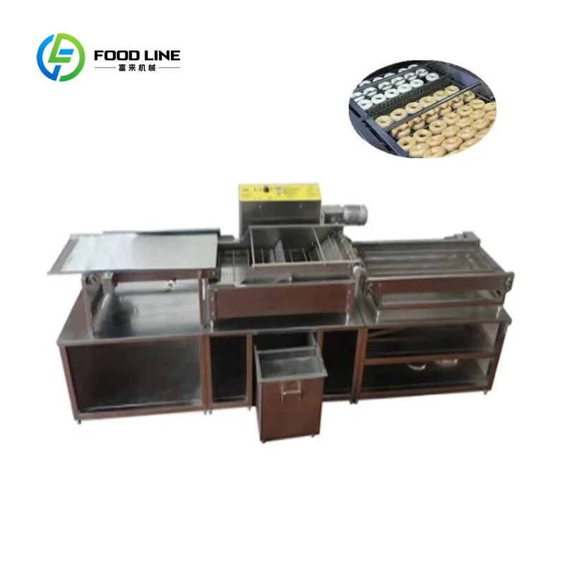 Customized 110/220V Commercial Doughnut Fryer Making Machine Automatic Mini Donut Maker Machine To Making Donut