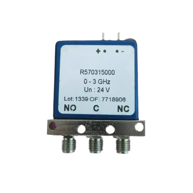 Radiall R570315000 RF Coaxial Switch 3GHz 300W 24V SPDT SPnT Latching