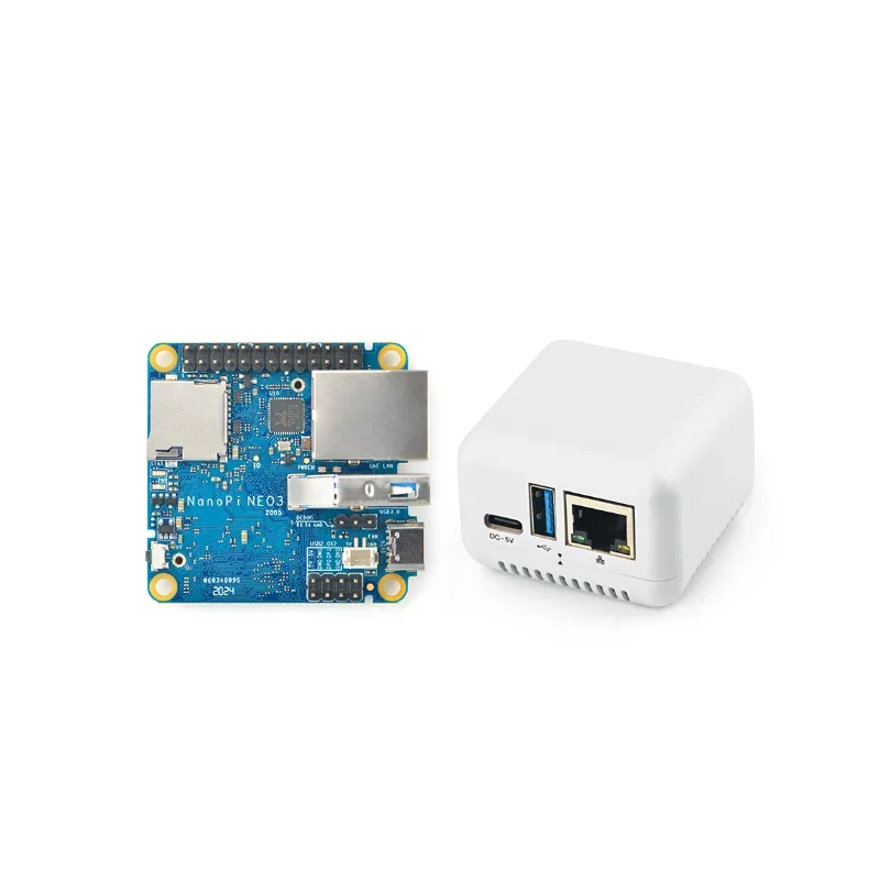 NanoPi NEO3 Mini Development Board RK3328 Gigabit Ethernet Port 1GB/2GB Memory OpenWrt/LEDE Dropship