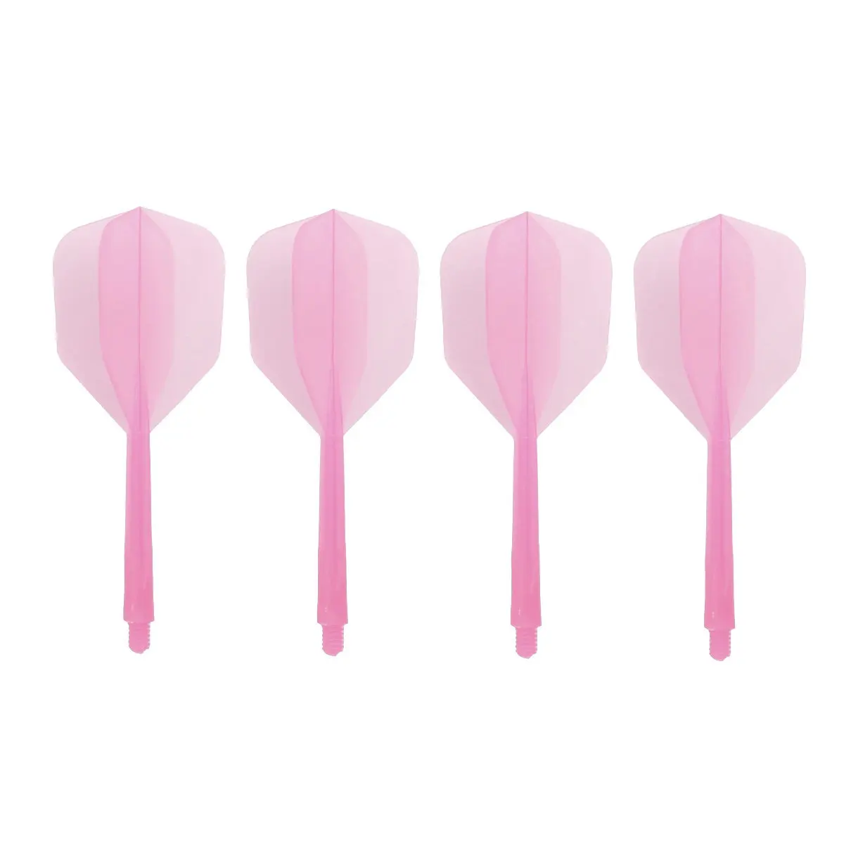 

4Pcs Colorful Plastic Dart Flights High Rigidity for Superior Flight Stability Long Wear Life Ideal Indoor Outdoor Sports