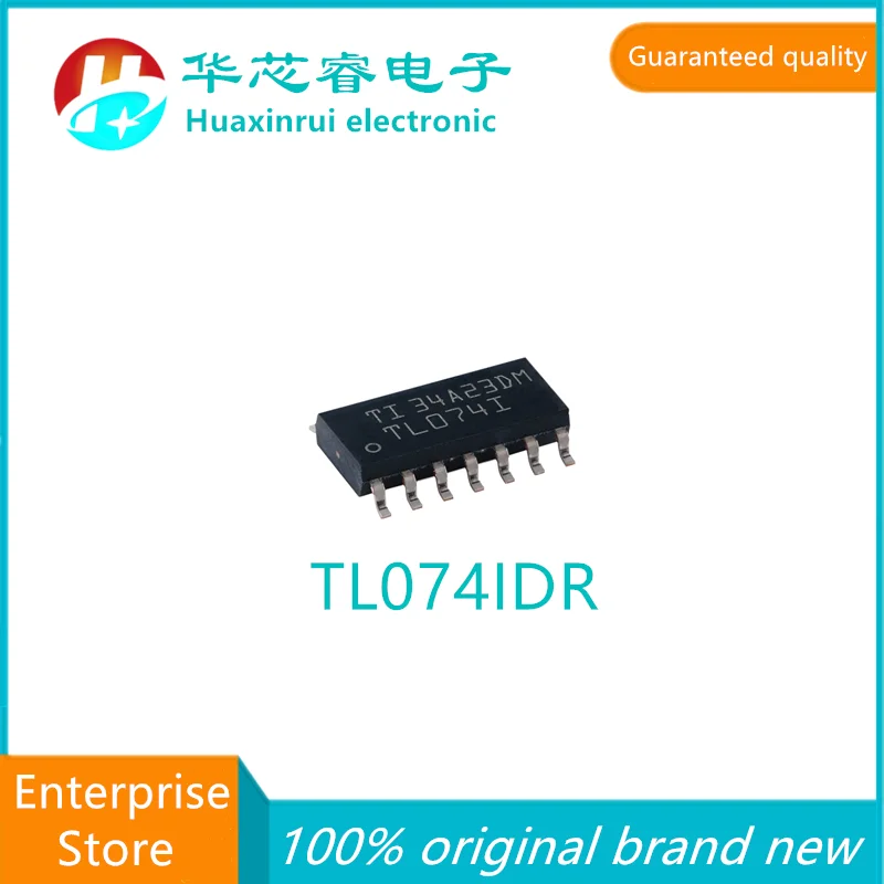 TL074IDR SOP-14 100% original brand new TL074I four way operational amplifier IC chip TL074IDR