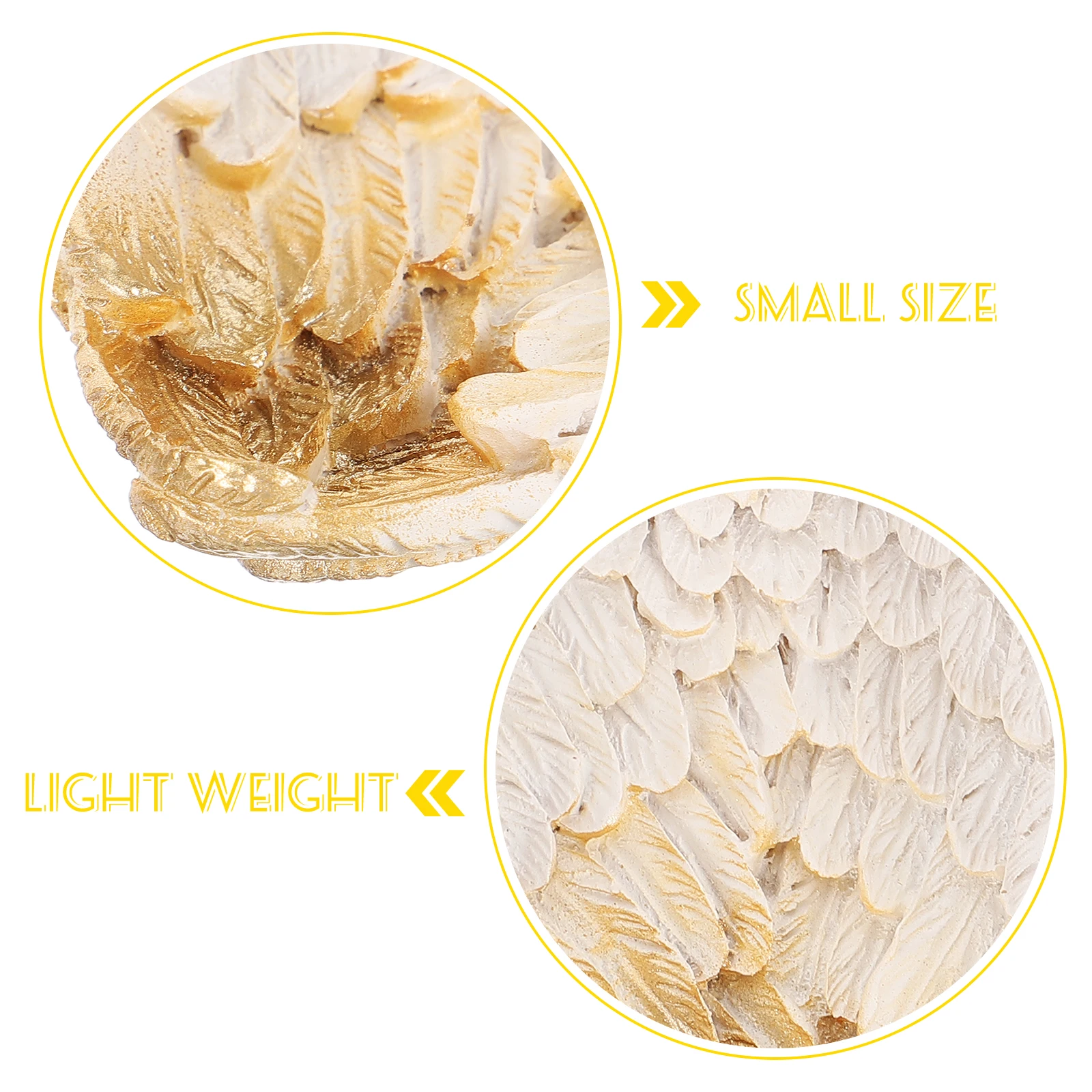 

Лоток для демонстрации ювелирных изделий в форме крыла ангела, держатель для сережек, кольца, ожерелья, органайзер, гладкая легкая посуда для хранения аксессуаров