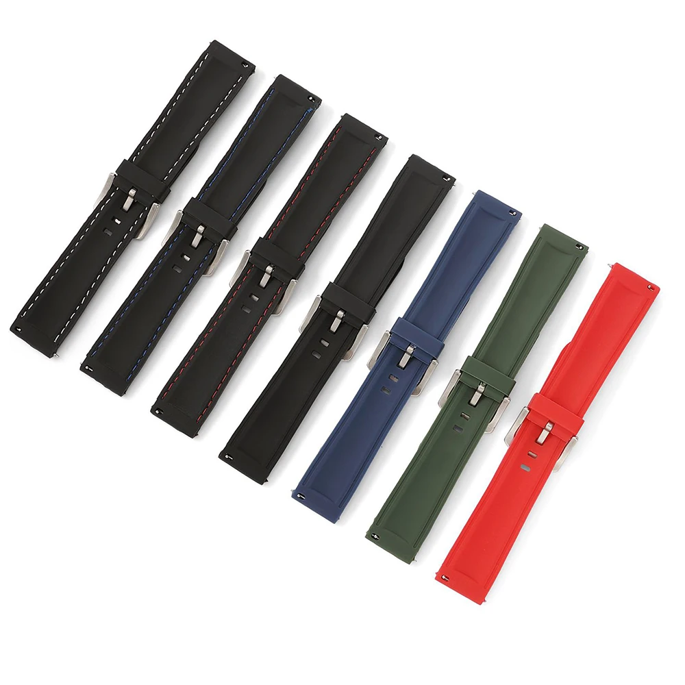 22mm Silicone Straps For COLMI I10 I30 Bracelet For COLMI Land 2/SKY 7 Pro/8 Band Belt For Colmi CEU 40 P15 P16 P18 Watchbands